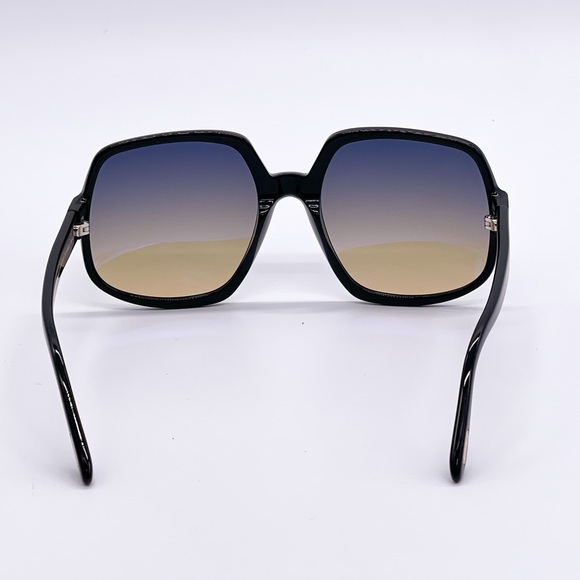 NEW TOM FORD DELPHINE-02 TF992 01B WOMEN SQUARE FRAME EYEWEAR TOM FORD FT0992/S main image 9